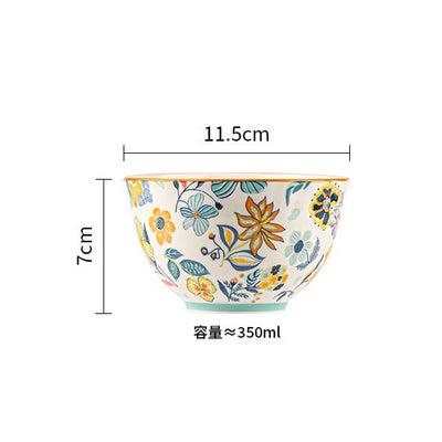 4.5-inch Scalloped Rice Bowl