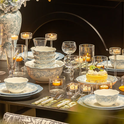 Blue Danube dinnerware set – detail