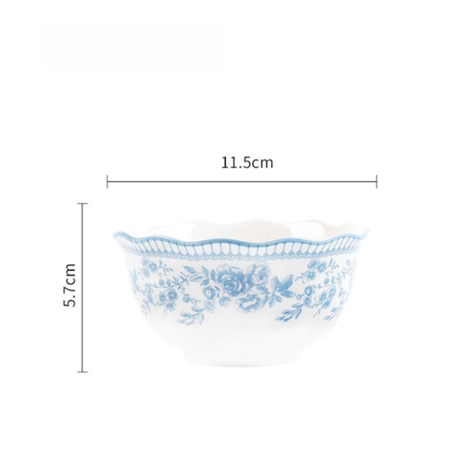 Blue Danube dinnerware set – detail