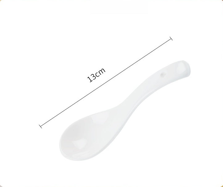 Man Ting Fang Full-Flower Porcelain Dinnerware – Small Spoons (Set of 2)