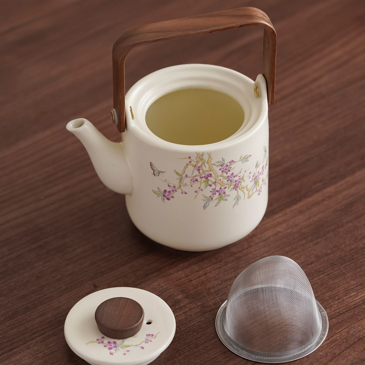 Ru-style cat gongfu tea set – detail